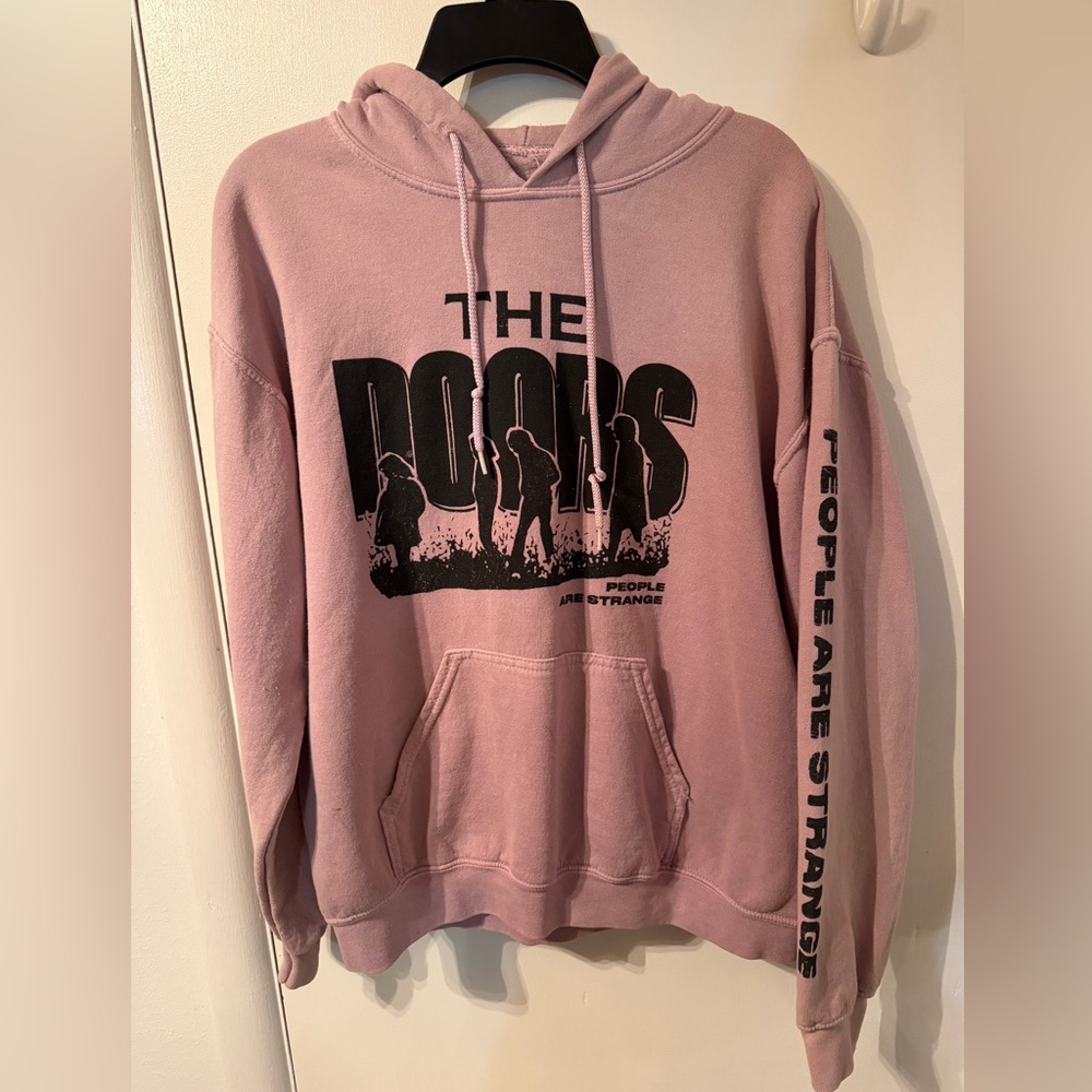 The Doors “People Are Strange” graphic Hoodie Sweatshirt